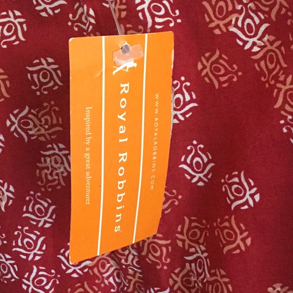 Skirt size 14 New Royal Robbins RR Summer Cloth Printed - Picture 2 of 4